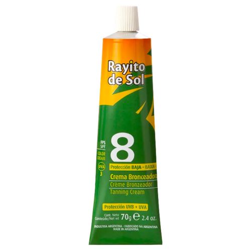 Rayito De Sol Crema Bronceadora Fps8