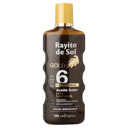 Rayito De Sol Gold Aceite Bronceador Fps6