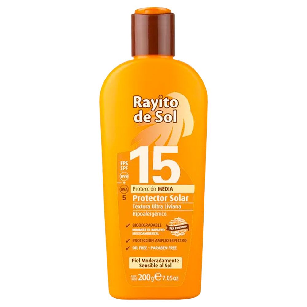 Rayito De Sol Protector Solar Fps15 Emulsión