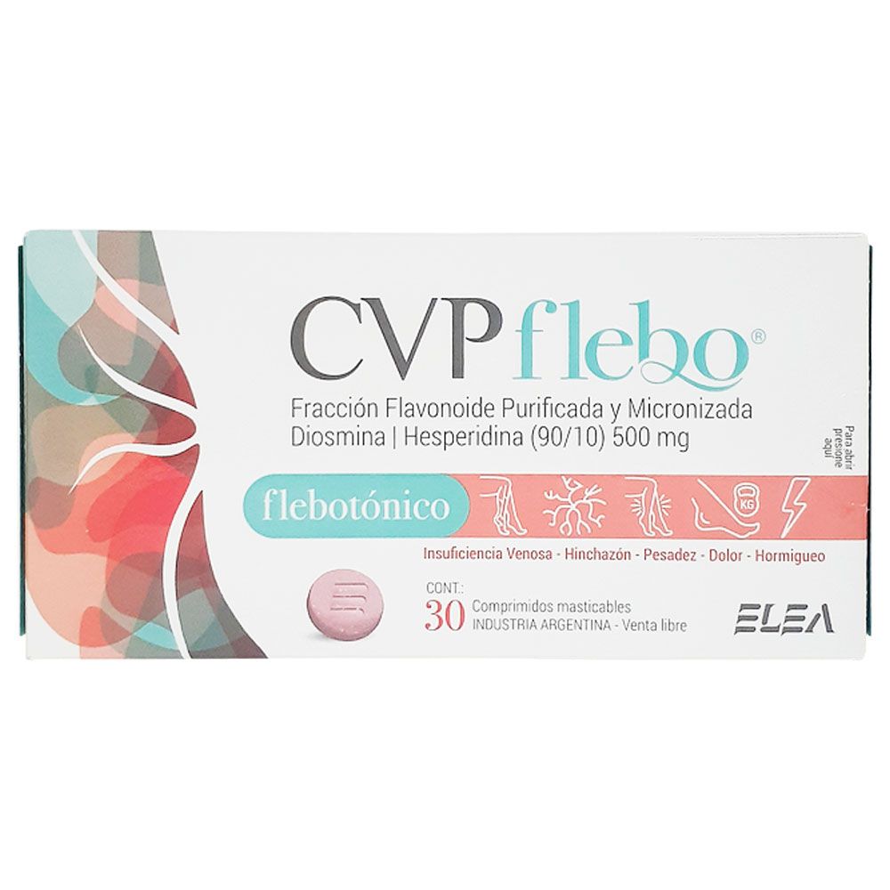 CVP flebo flebotónico comprimidos masticables