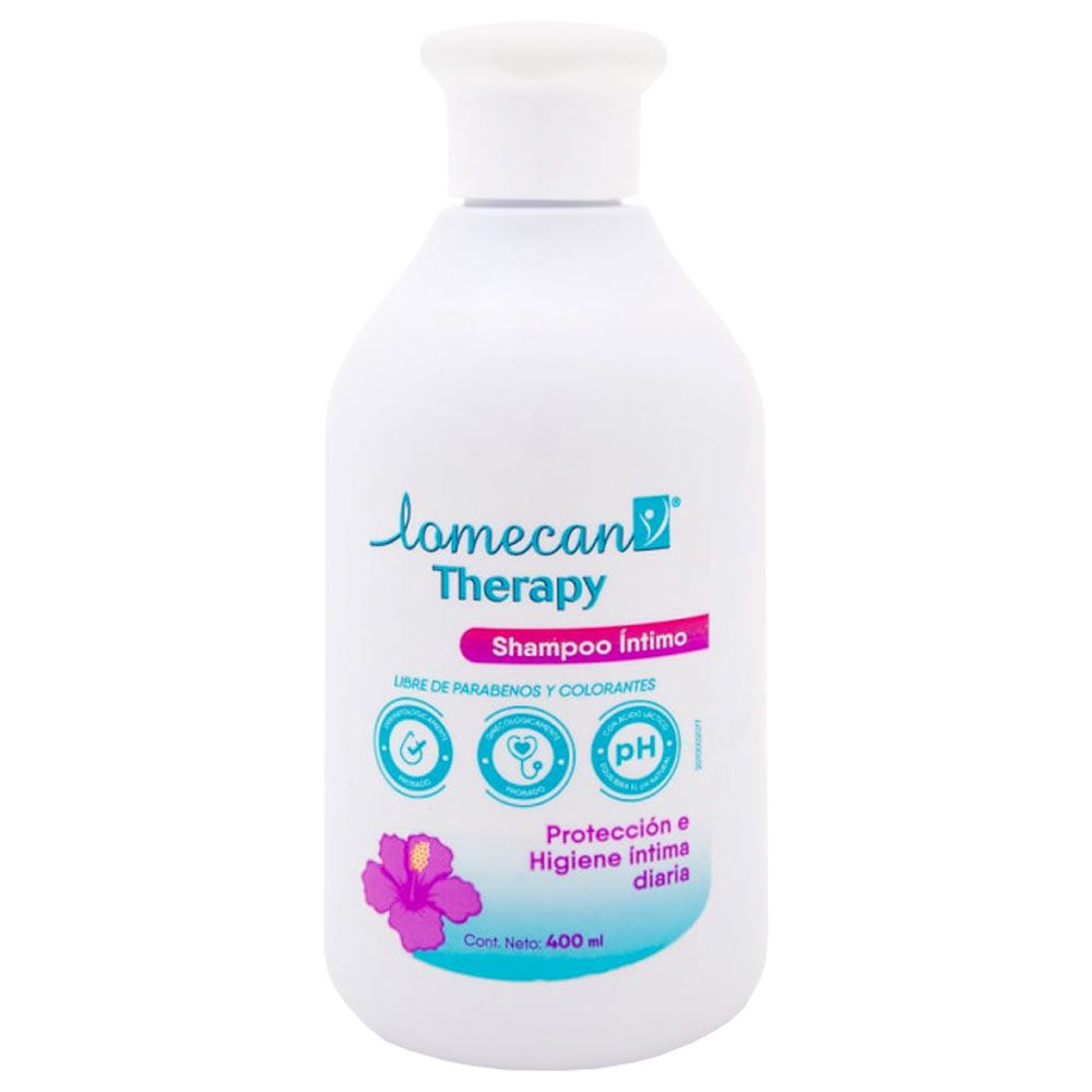 Lomecan therapy shampoo íntimo de limpieza