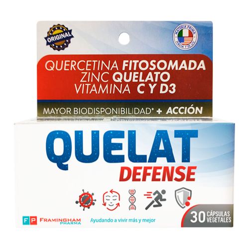 Quelat Defense X 30 Cápsulas