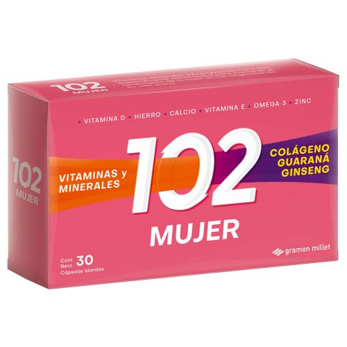 102 Mujer Vitaminas Y Minerales
