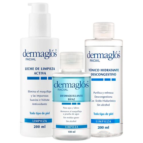 Dermaglós Combo Limpieza Facial Para Todo Tipo De Piel