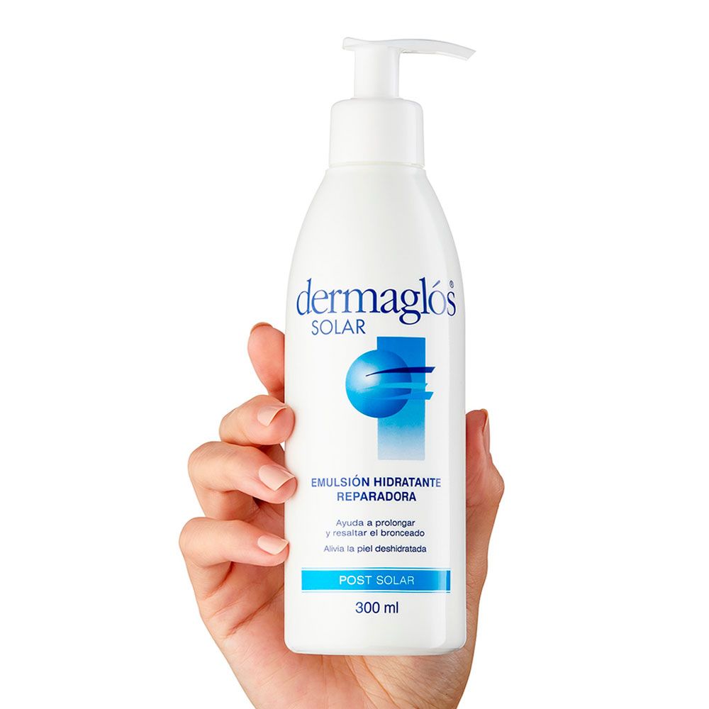 Dermaglós post solar emulsión hidratante reparadora
