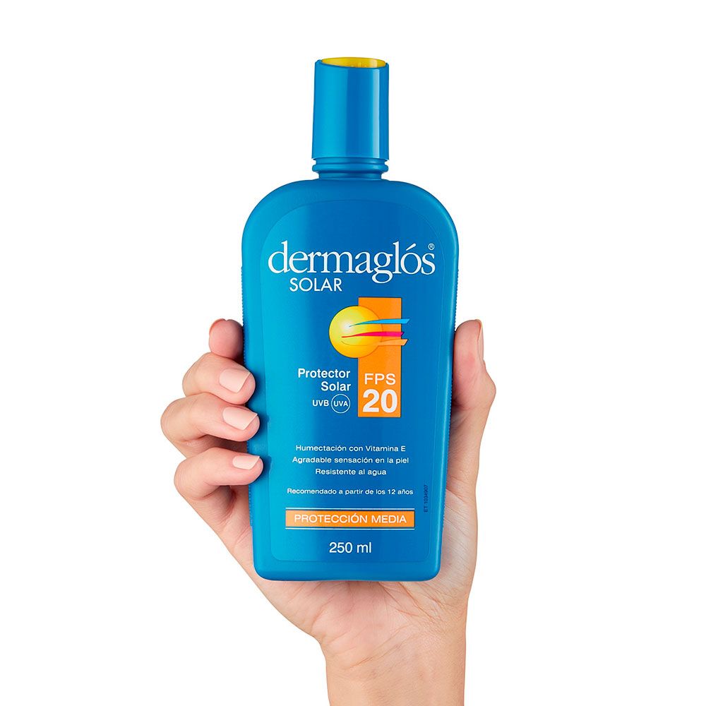 Dermaglós protector solar fps20 emulsión