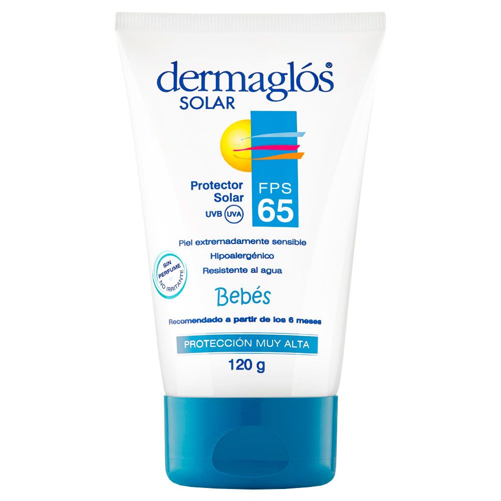 Dermaglós protector solar fps65 bebés