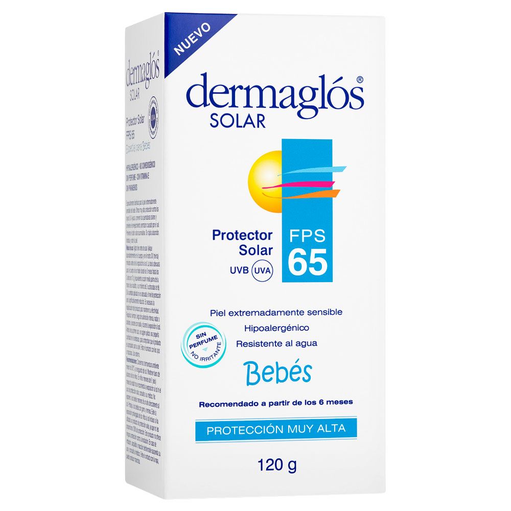 Dermaglós protector solar fps65 bebés