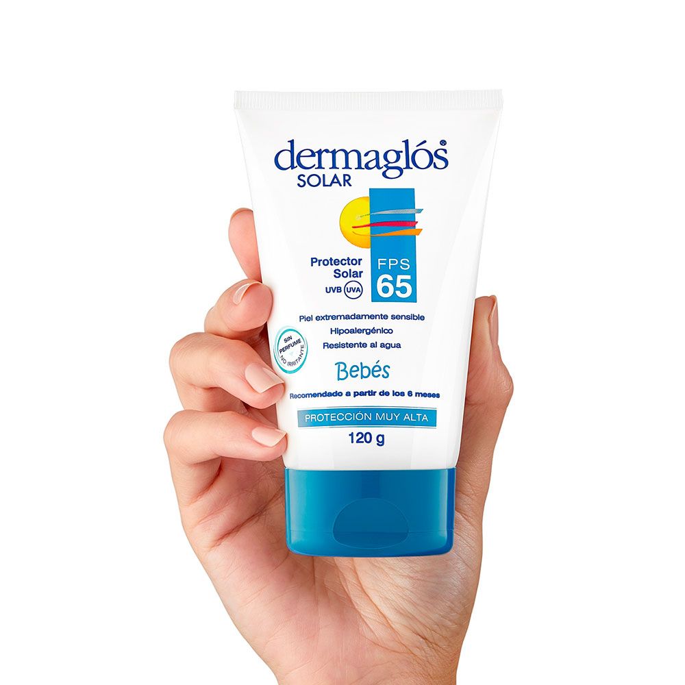 Dermaglós protector solar fps65 bebés
