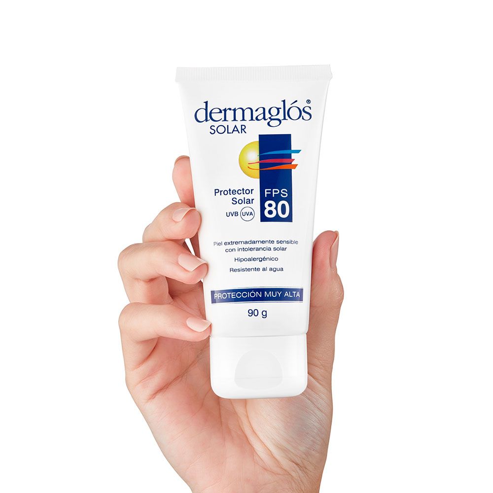 Dermaglós protector solar fps80 crema