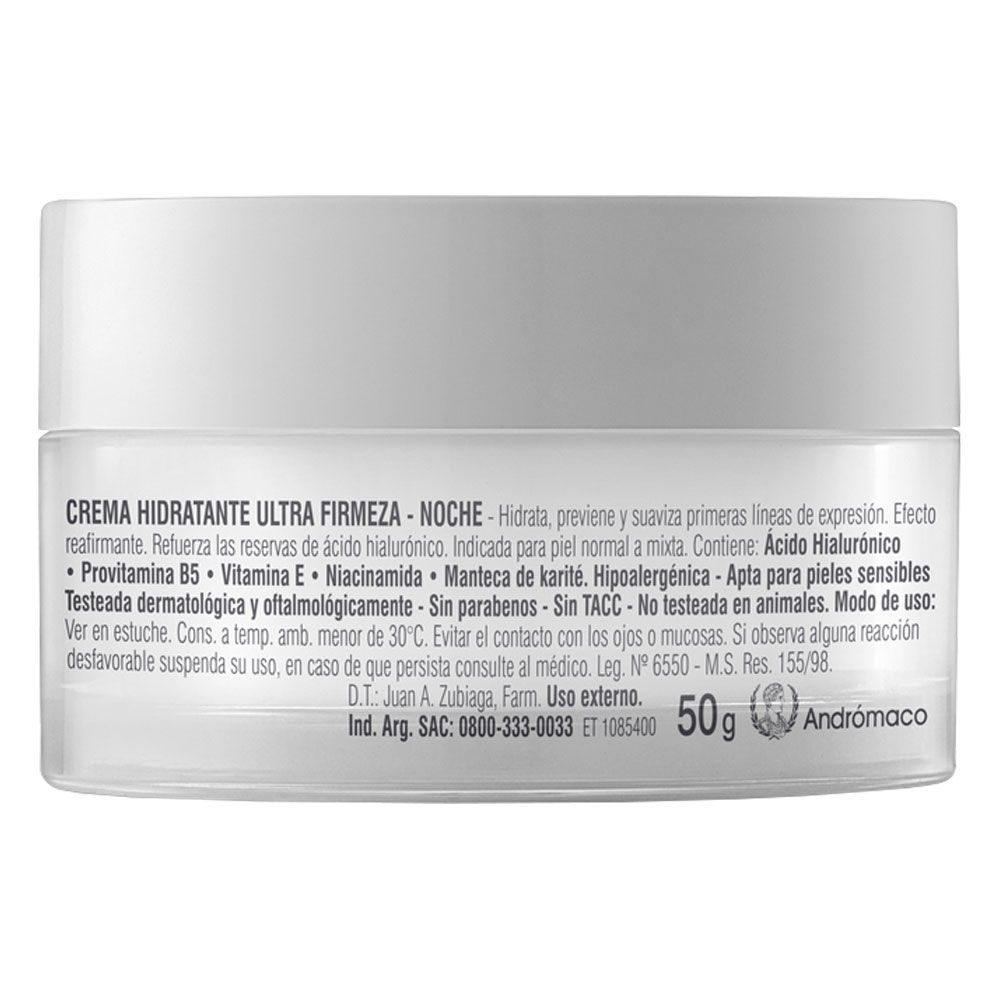 Dermaglós ultra firmeza crema hidratante de noche
