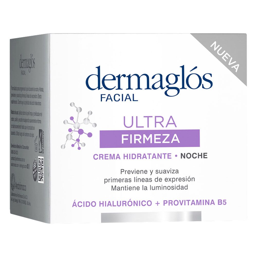 Dermaglós ultra firmeza crema hidratante de noche