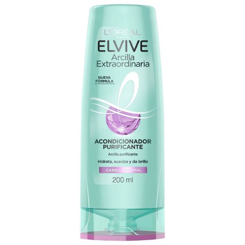 Elvive Arcilla Purificante Acondicionador Detox