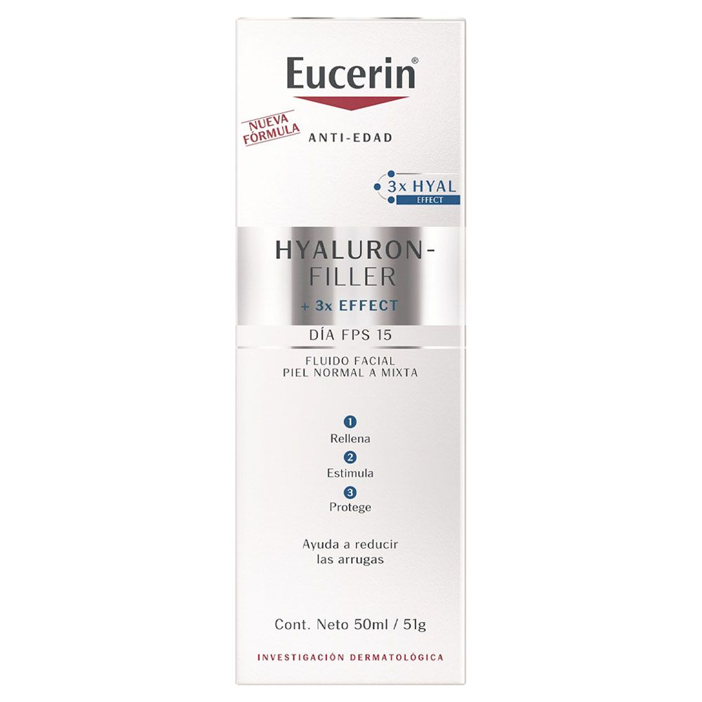 Eucerin Hyaluron Filler 3x Effect Crema De Dí­a Piel Normal