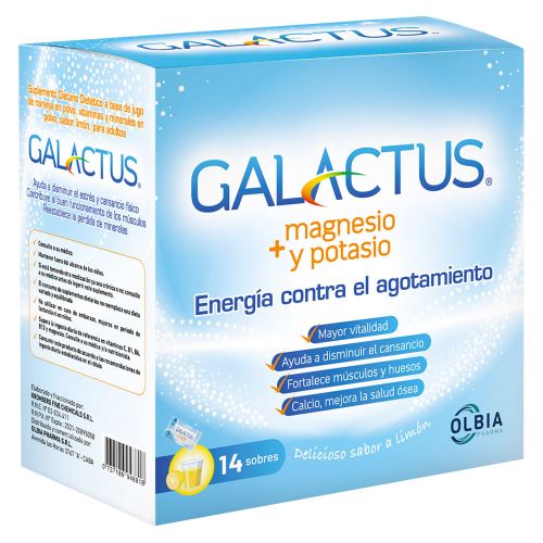 Galactus Magnesio + Potasio En Sobres