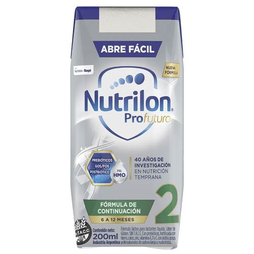 Nutrilon Profutura 2 Nueva Fórmula 6 A 12 Meses Brick