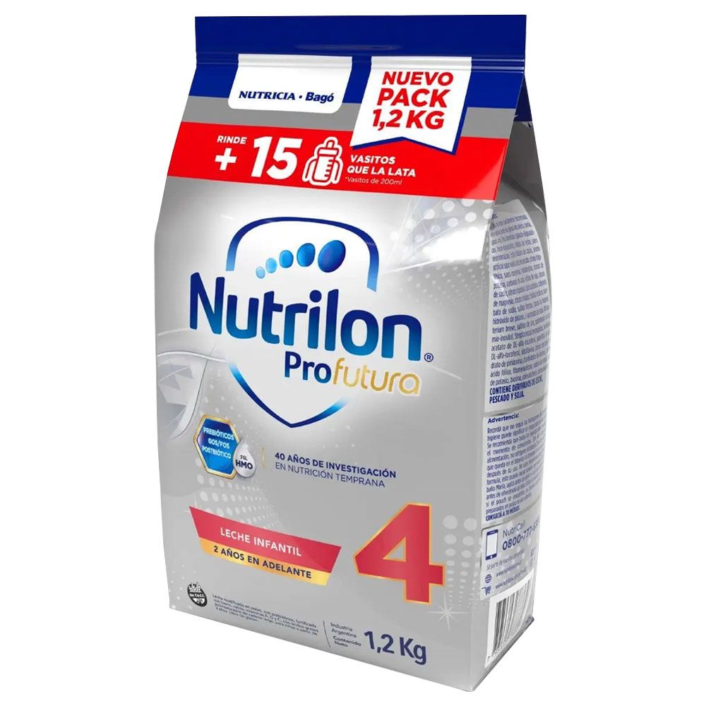 Nutrilon profutura 4 nueva fórmula a partir 2 años polvo