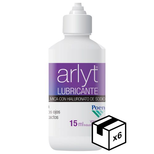 Pack 6 Arlyt Lubricante Solución Oftálmica