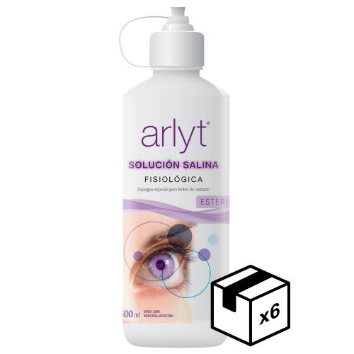 Pack 6 Arlyt Solución Salina Fisiológica Estéril