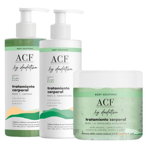 Acf By Dadatina Body Solutions Tratamiento Completo