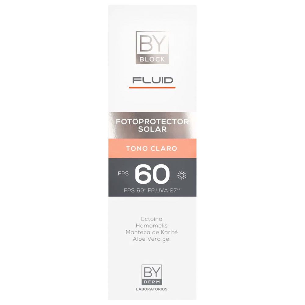 By Block Fluid Fotoprotector Facial Fps60 Color