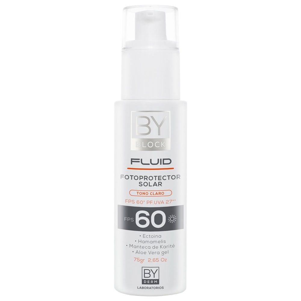 By Block Fluid Fotoprotector Facial Fps60 Color