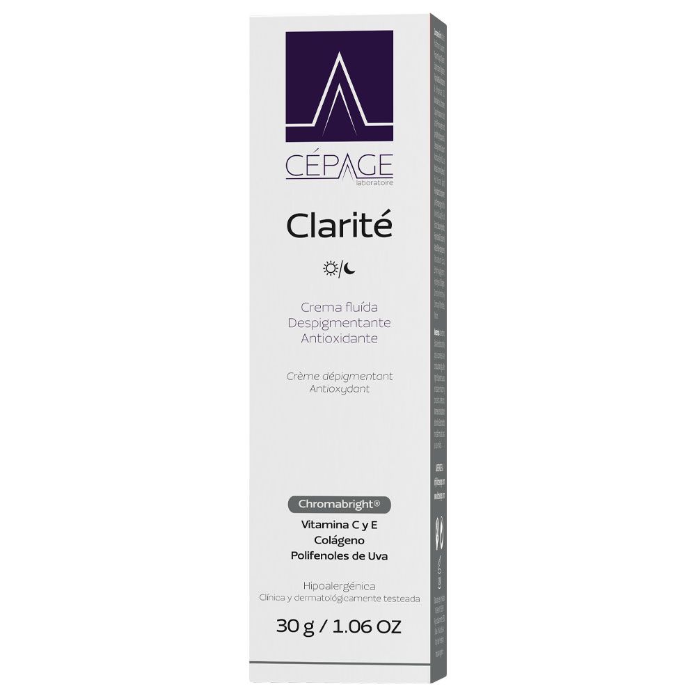 Cepage clarité crema fluí­da despigmentante
