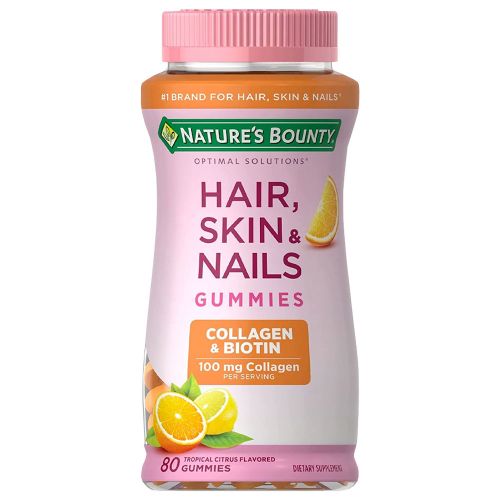 Natures Bounty Hair Skin & Nails Gummies Collagen (venc 04-2