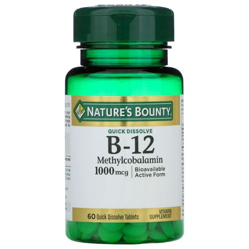 Natures Bounty Vitamina B12 1000mcg