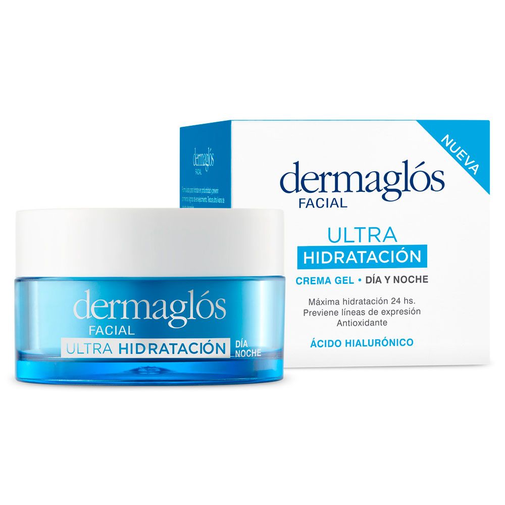 Dermaglós ultra hidratación crema gel día y noche