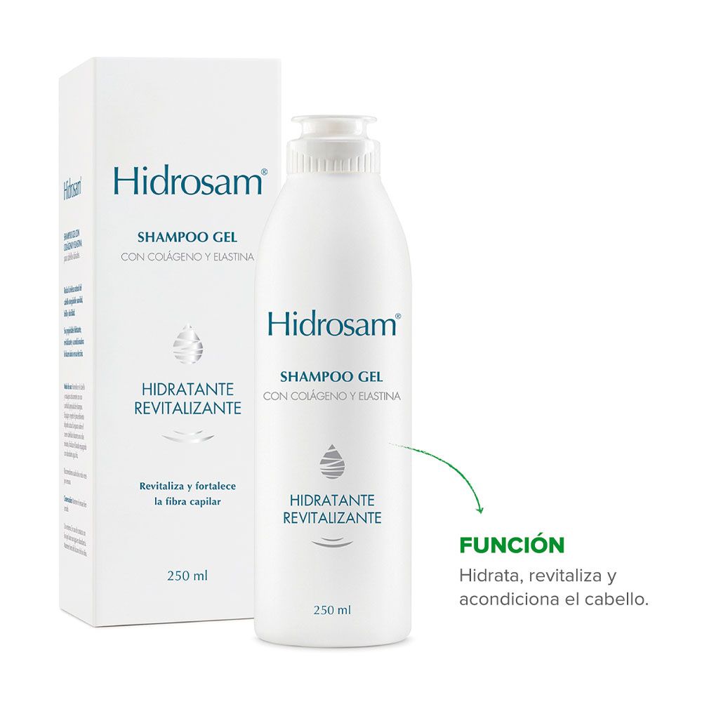 Hidrosam shampoo gel hidratante revitalizante
