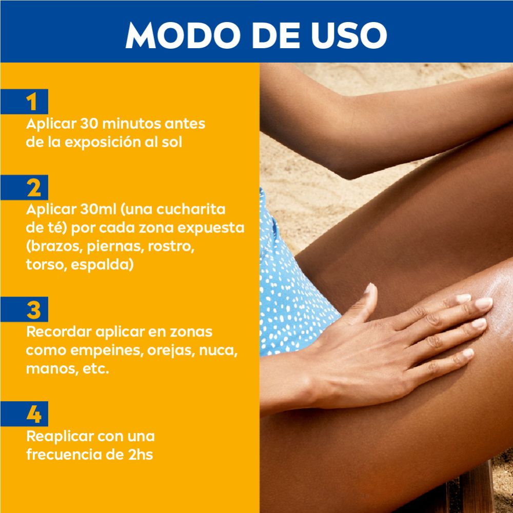 Nivea sun protect & sensitive protector solar fps 60
