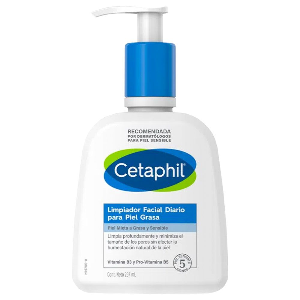 Cetaphil loción limpiadora facial pieles mixtas a grasas