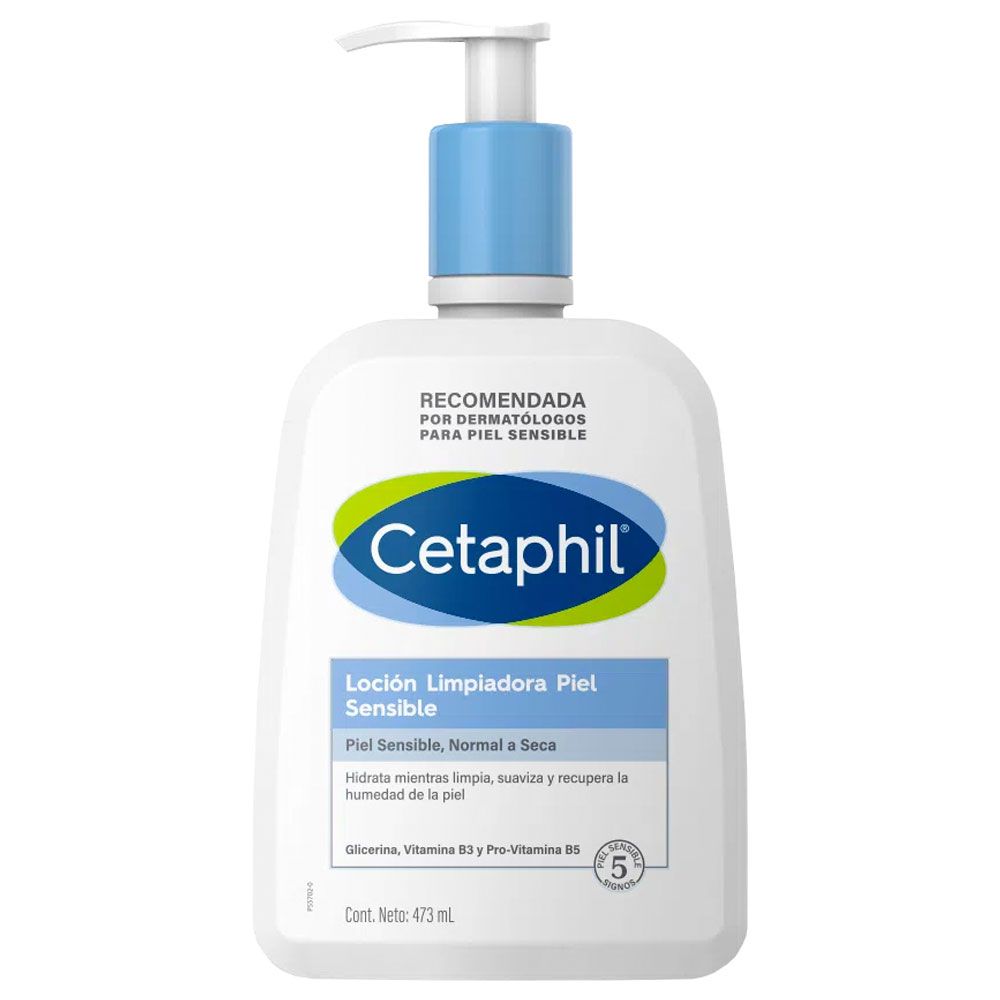 Cetaphil loción limpiadora pieles secas y sensibles