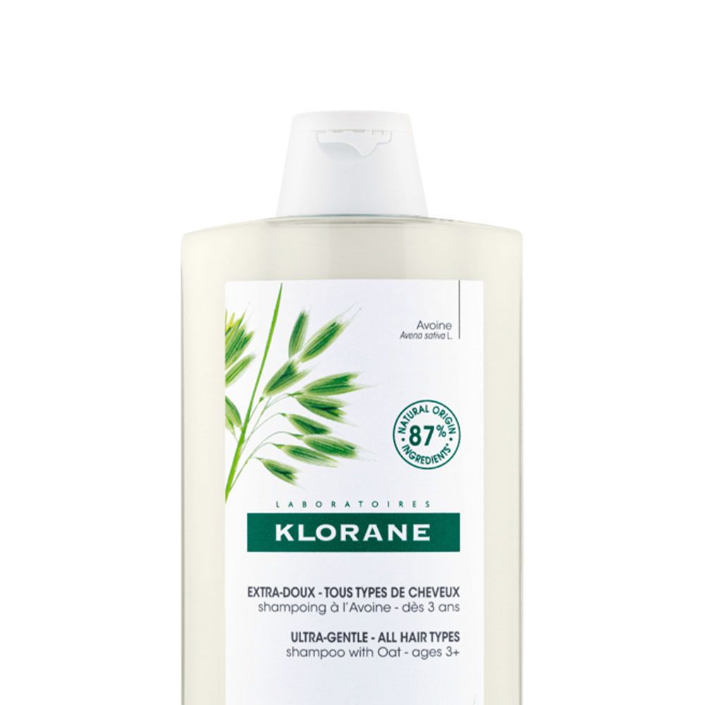Klorane avena shampoo cabello delicado