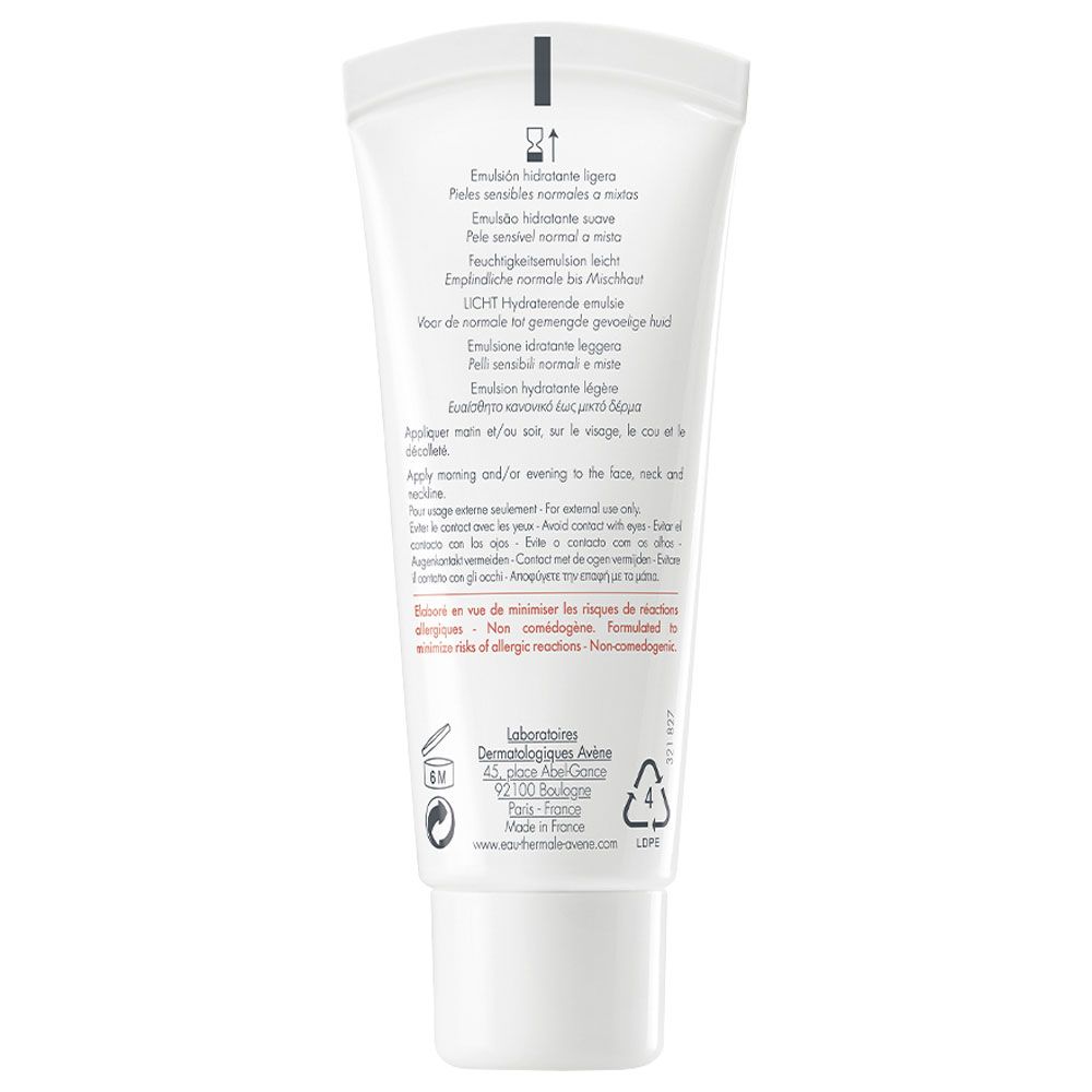 Avene hydrance emulsión ligera piel mixta