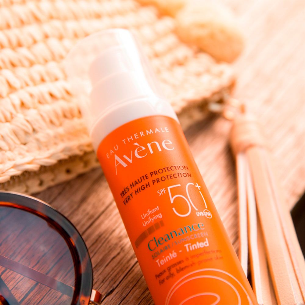 Avene protector solar spf50 cleanance color