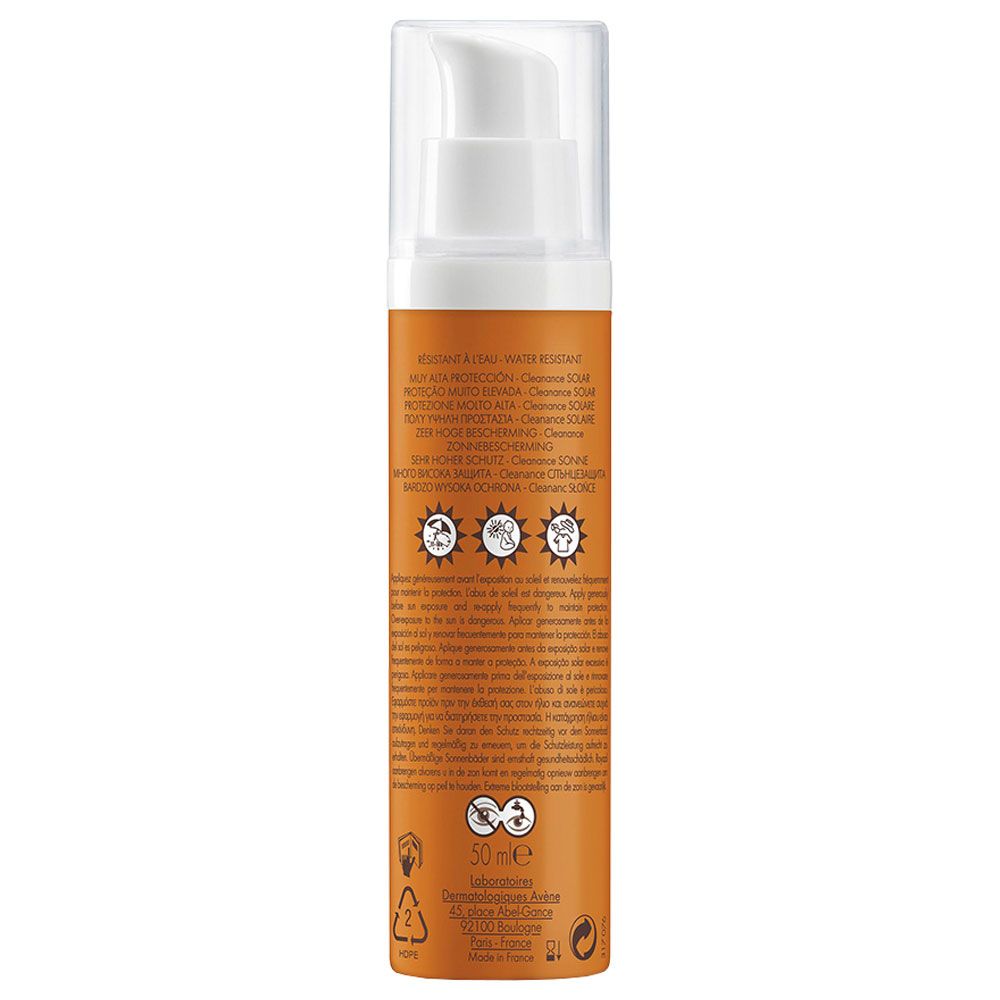 Avene protector solar spf50 cleanance emulsión matificante