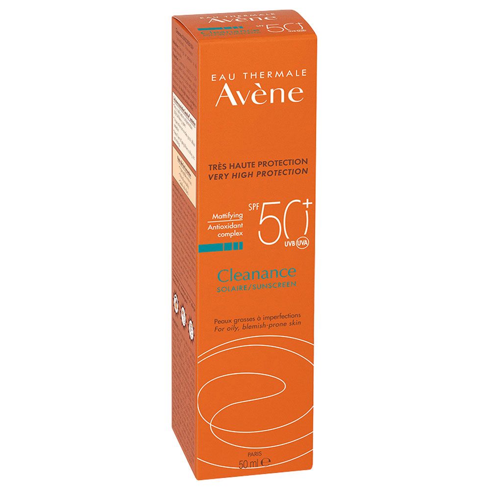 Avene protector solar spf50 cleanance emulsión matificante