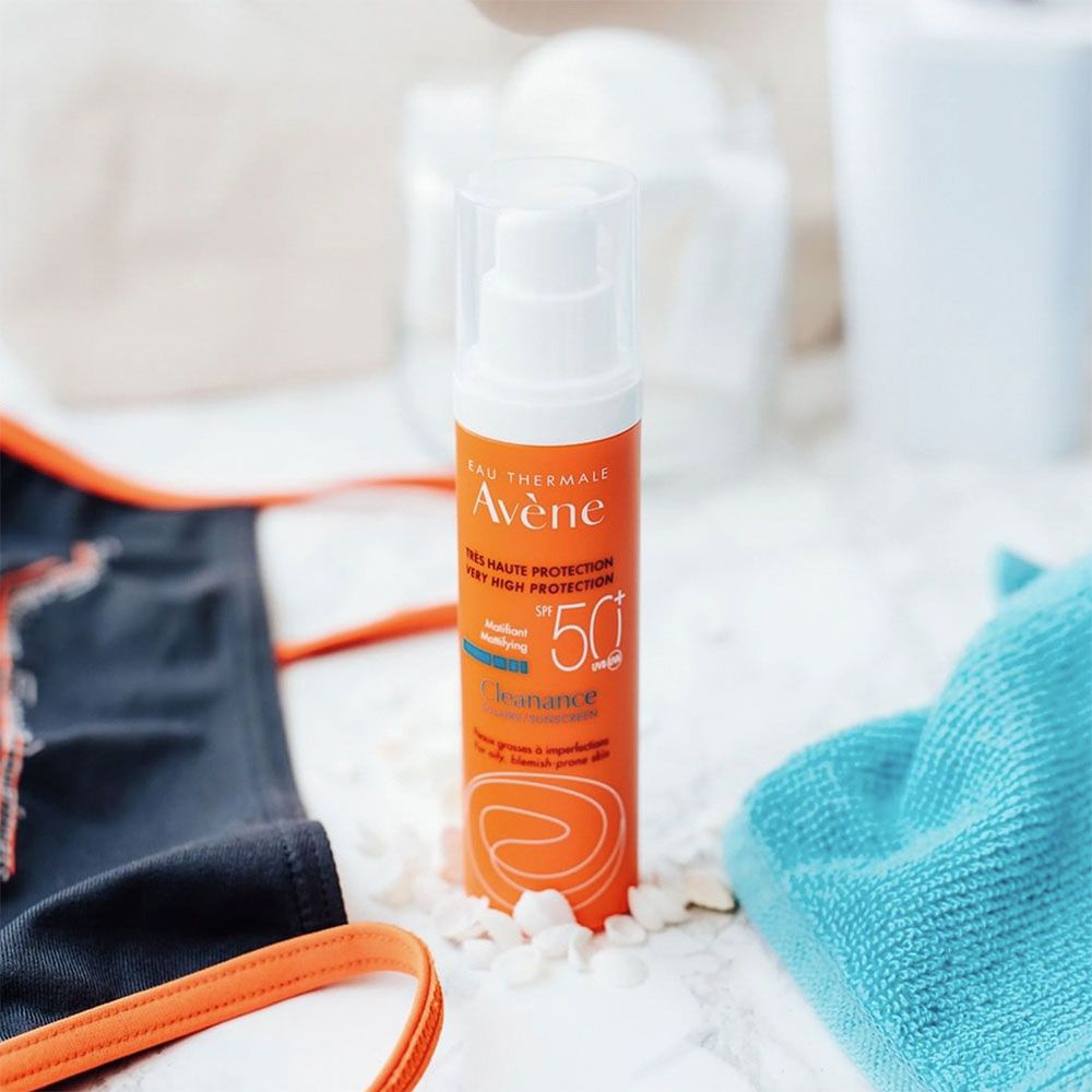 Avene protector solar spf50 cleanance emulsión matificante