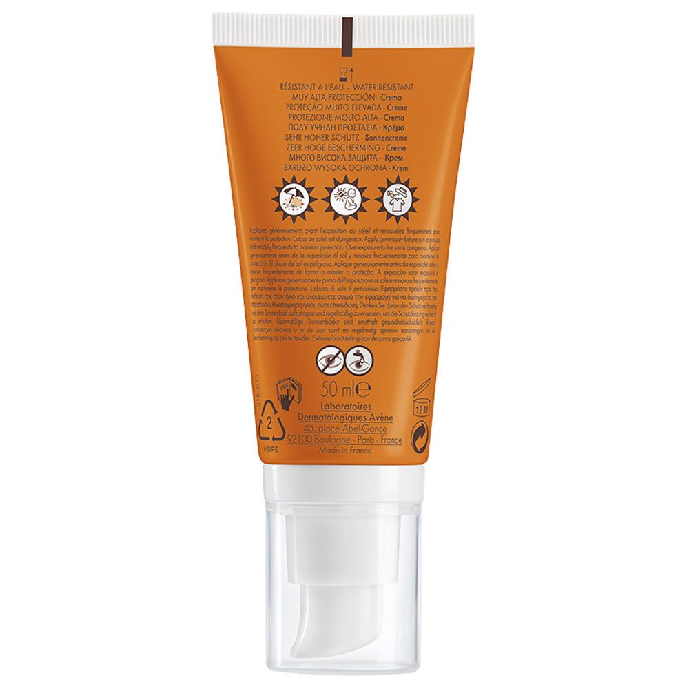 Avene protector solar spf50 crema