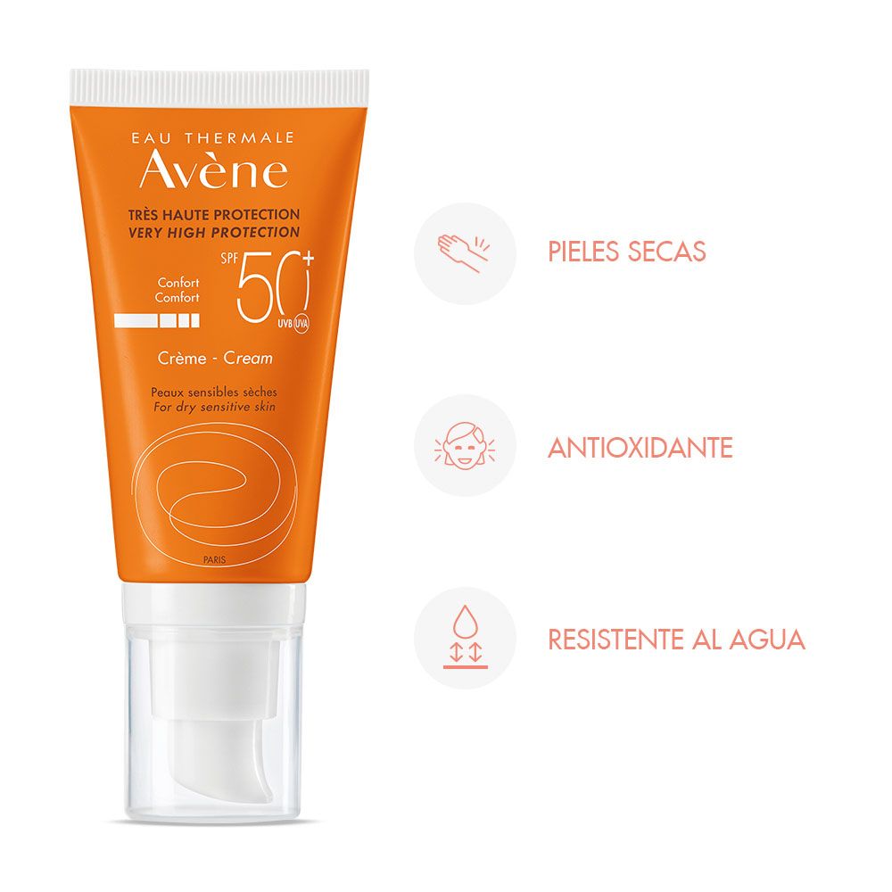 Avene protector solar spf50 crema