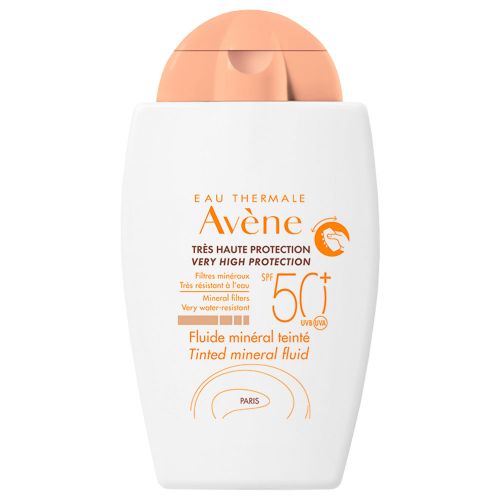 Avene Protector Solar Spf50 Fluido Mineral Con Color