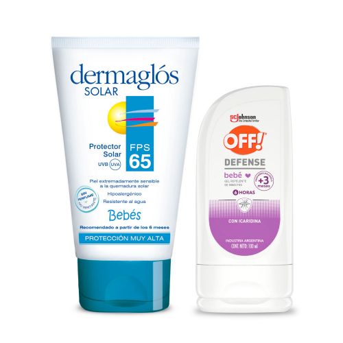 Combo Dermaglós Solar + Off! Protección Verano Bebés