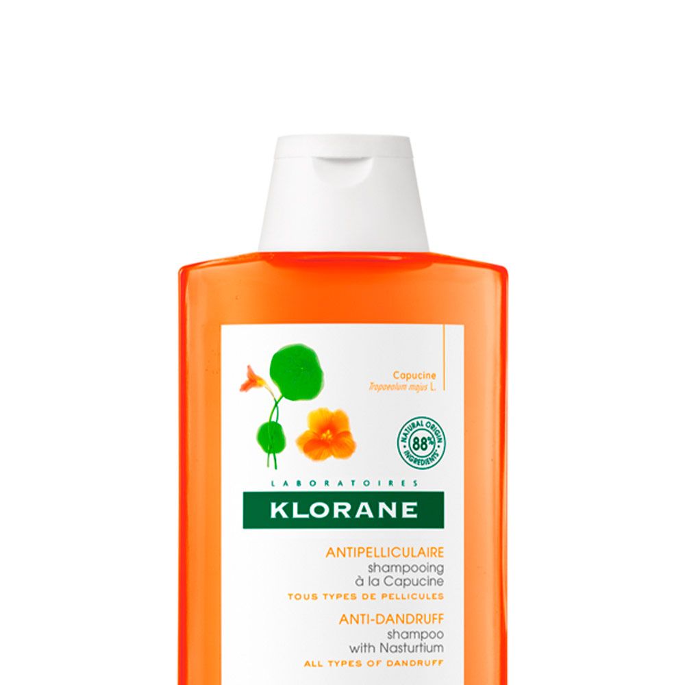 Klorane capuchina shampoo para la caspa seca