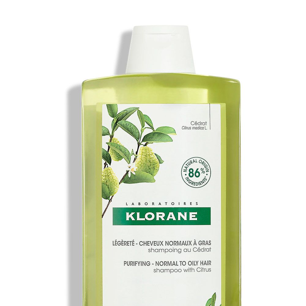 Klorane Cidra Shampoo Uso Frecuente Cabello Tendencia Oleosa