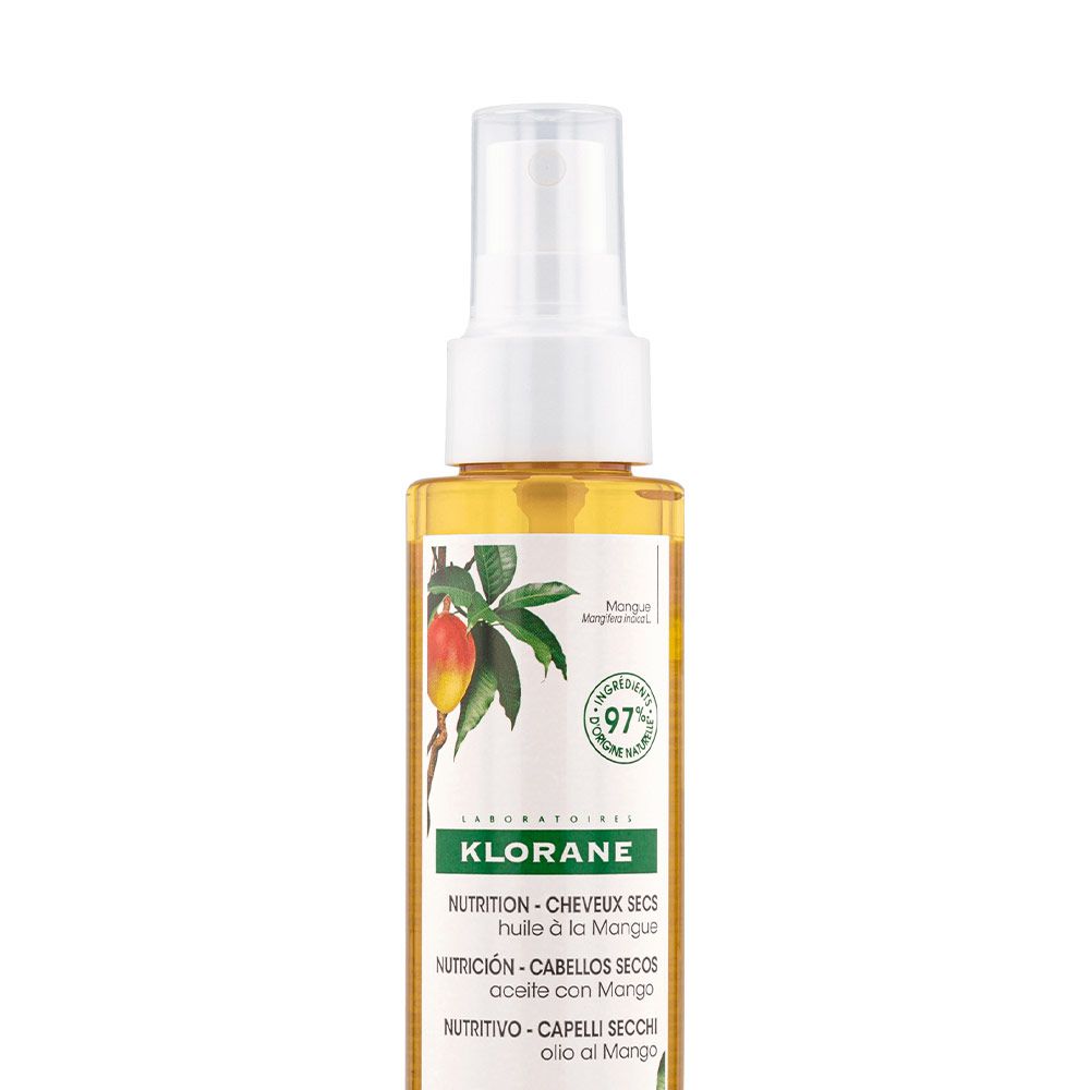 Klorane mango aceite en spray para cabello seco