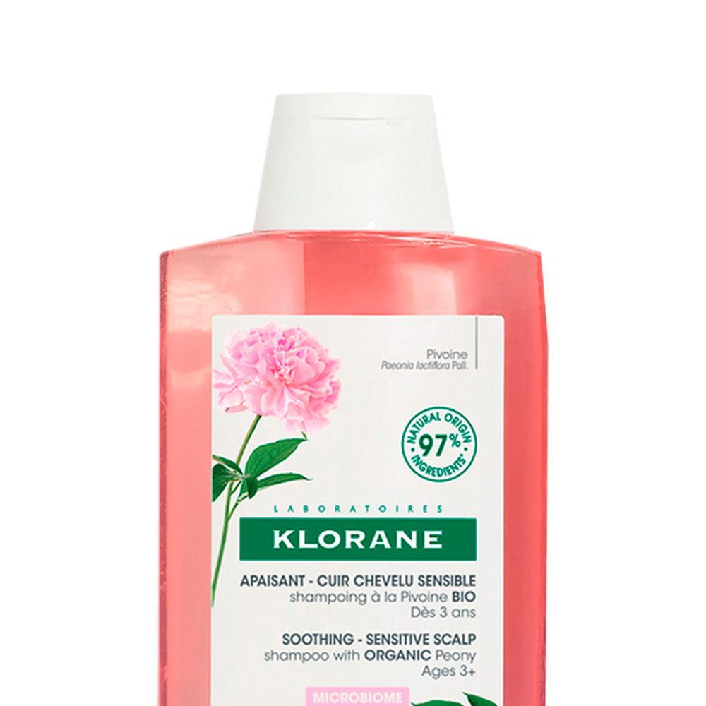 Klorane Peoní­a Shampoo Para Cuero Cabelludo Irritado