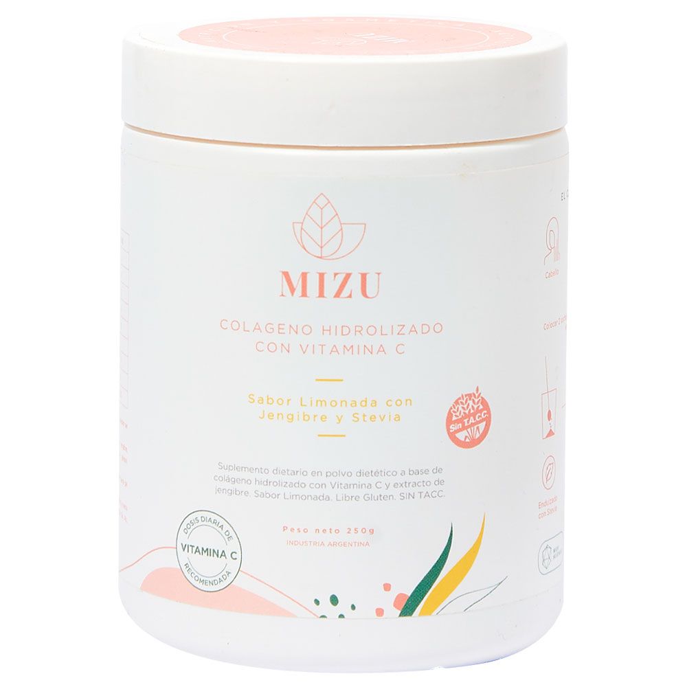 Mizu Colágeno Hidrolizado Classic Piel Hidratada Y Uñas Fuertes Polvo X ...