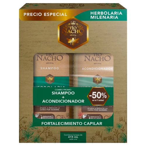 Tí­o Nacho Herbolaria Pack Shampoo + Acondicionador